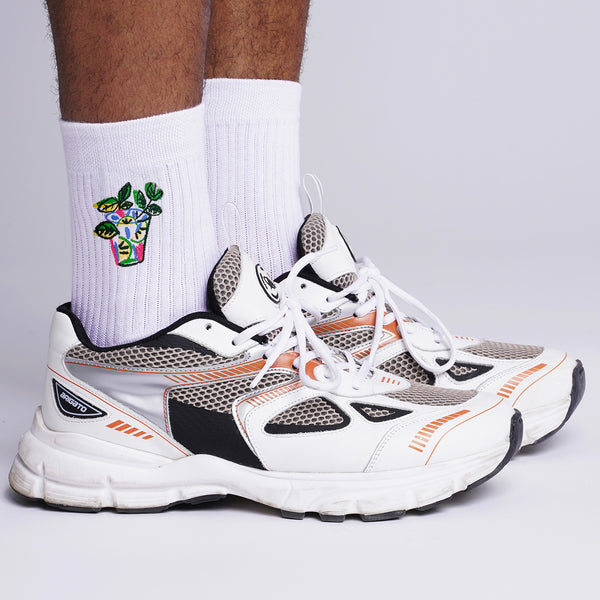 BACARDÍ x On Vacation Socks - White