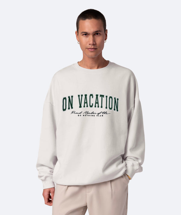 College Sweater - Offwhite