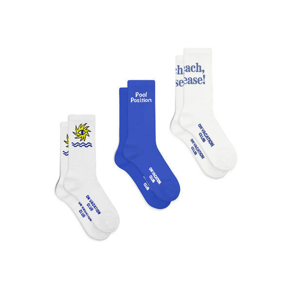 3-Pack Socks Set - Swimming