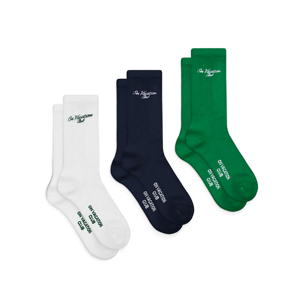 3-Pack Socks Set - Sign Logo