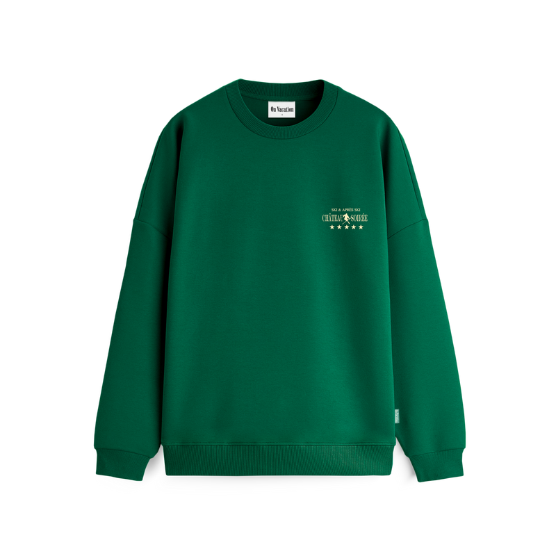 Chateau Soirée Sweater - Bottle Green