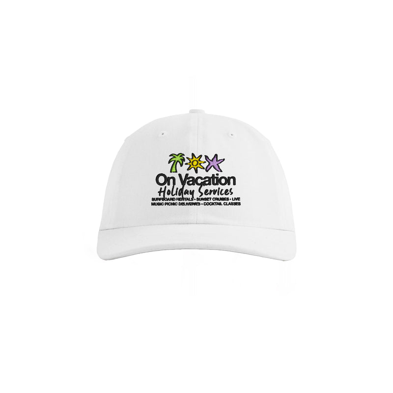 Holiday Service Cap - White