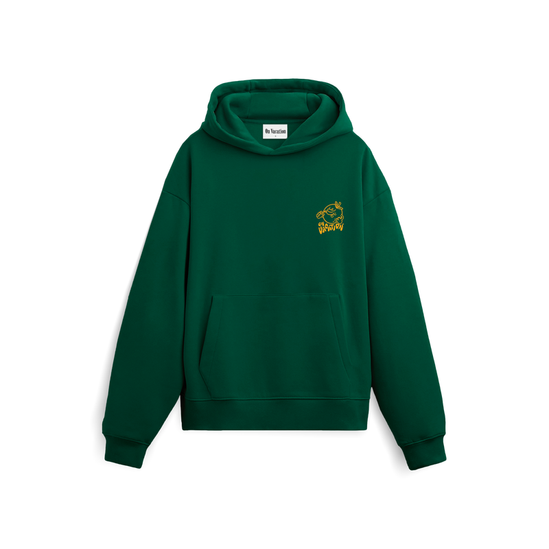 Juicy Loosey Hoodie - Bottle Green