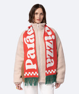 Paradise Pizza Scarf - Red White