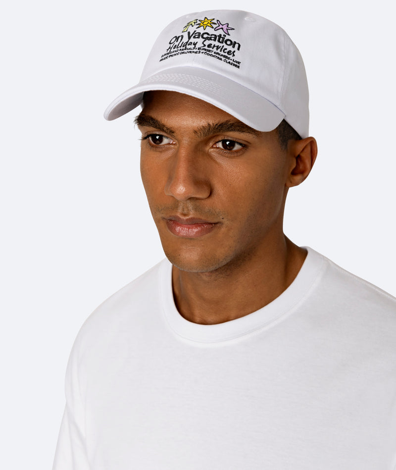 Holiday Service Cap - White