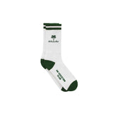 Retro Resort Socks - White