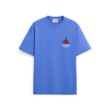 Fruit Stickers T-Shirt - Blue