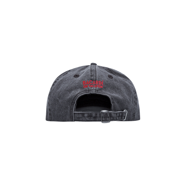 BACARDÍ x On Vacation Cap - Washed Black