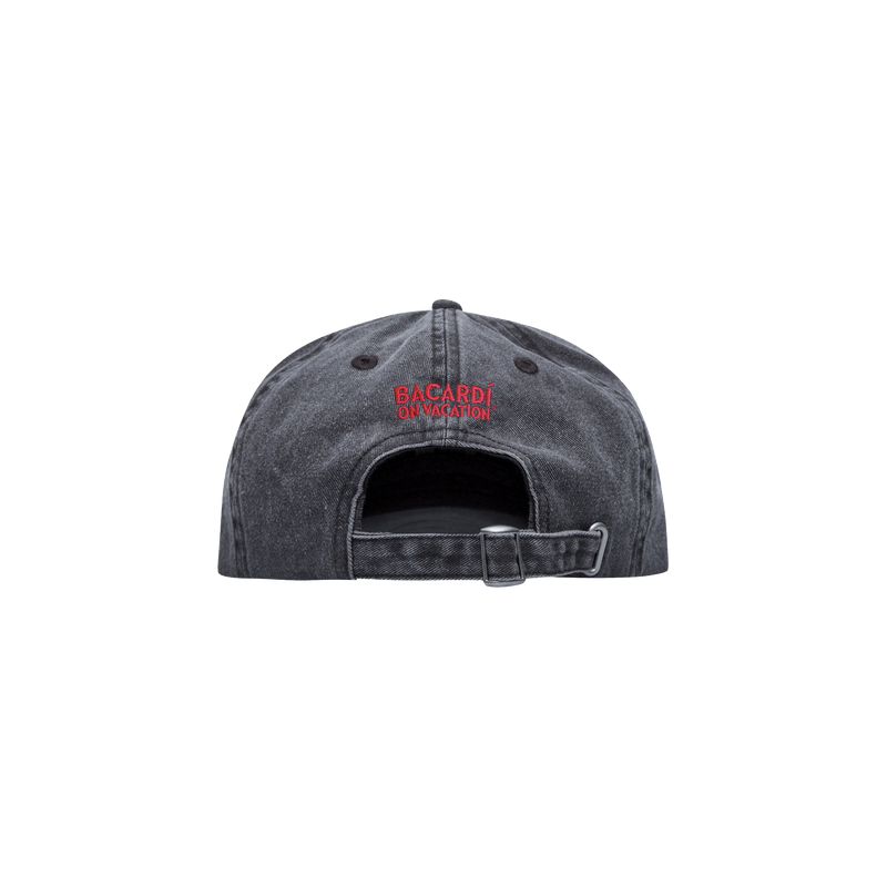 BACARDÍ x On Vacation Cap - Washed Black