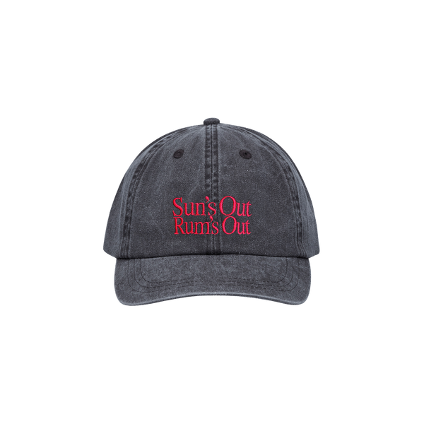 BACARDÍ x On Vacation Cap - Washed Black