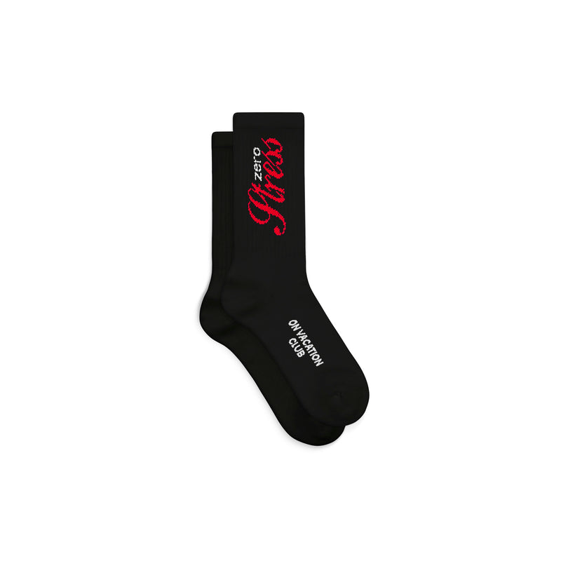 Zero Stress Tennis Socks - Black