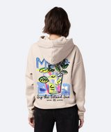 BACARDÍ x On Vacation - Mojito Hoodie - Stone