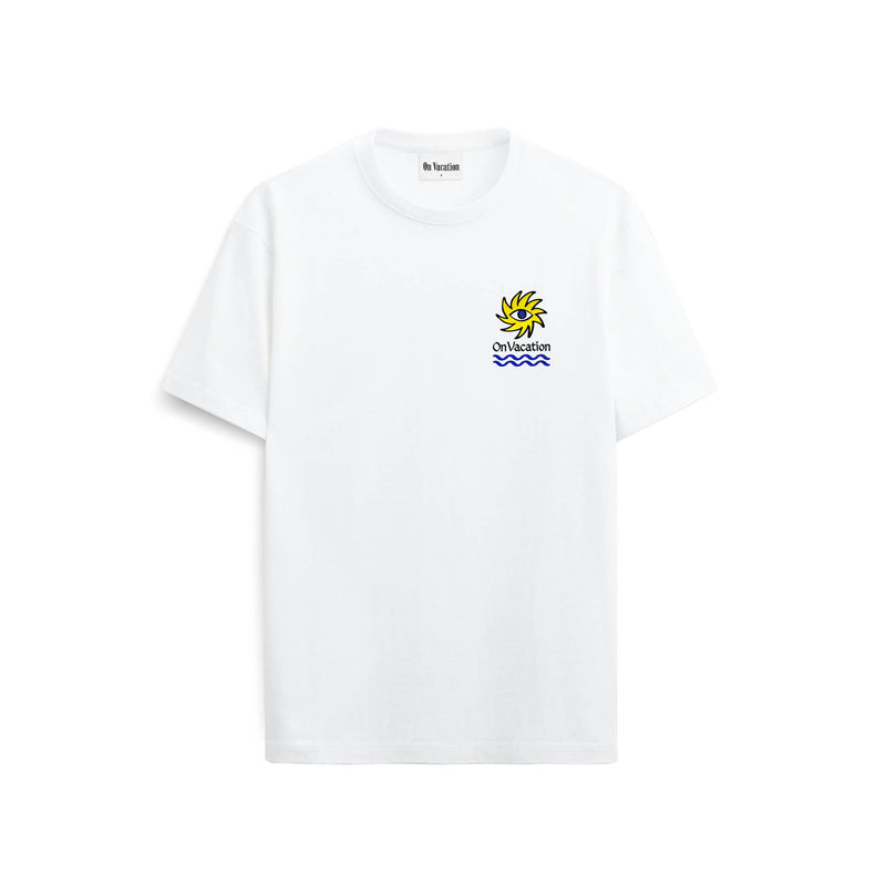 Sun Eye T-Shirt  - White