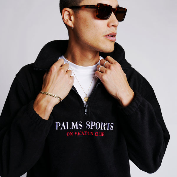 Palms Sports Fleece Sweater - Black